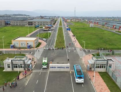 Parque industrial Hawassa #1, Awassa, Etiopía, 2018