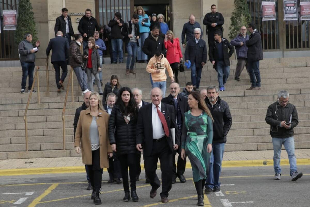 Parrilli, Gabriela Cerrutti, Taiana, Sabbatella, Tomada, en Comodoro Py