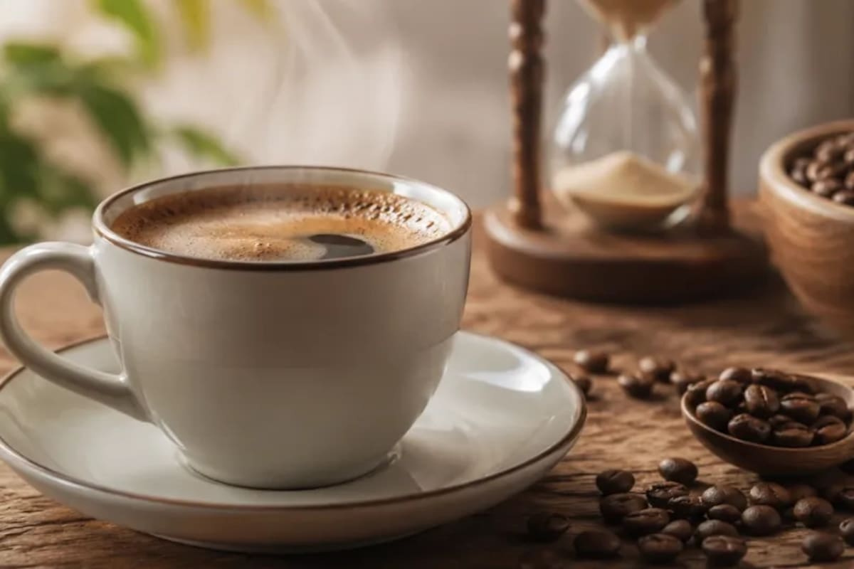 Parte de estudios previos que han relacionado el consumo de café con una mayor longevidad y un menor riesgo de enfermedades crónicas. Foto: Imagen generada por IA.