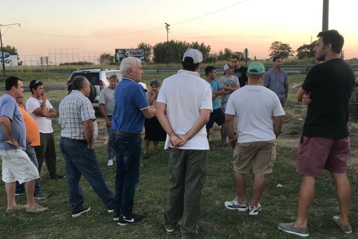 Parte de la asamblea ayer en R34 y AO12