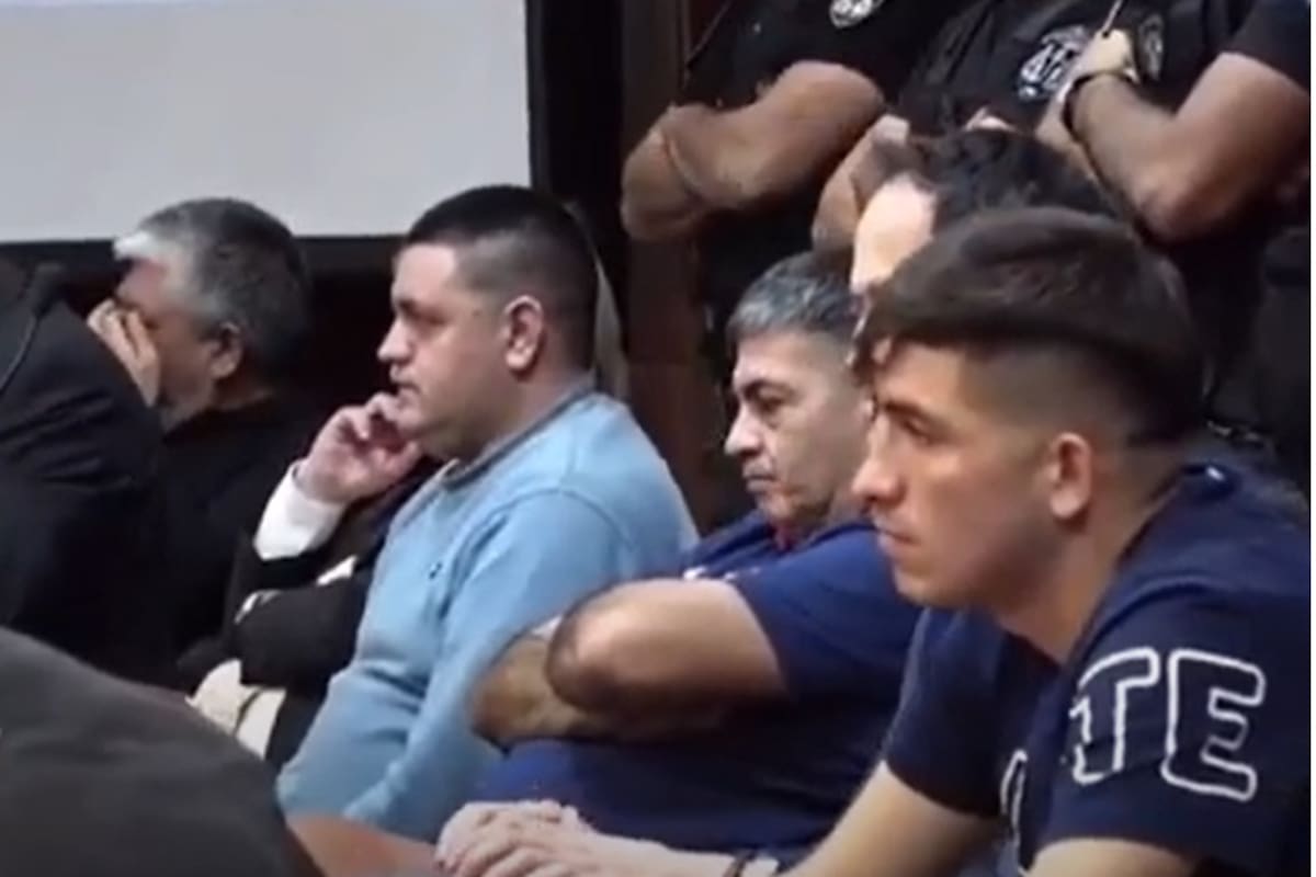 Parte de la banda de "la Gata" Lizarraga
