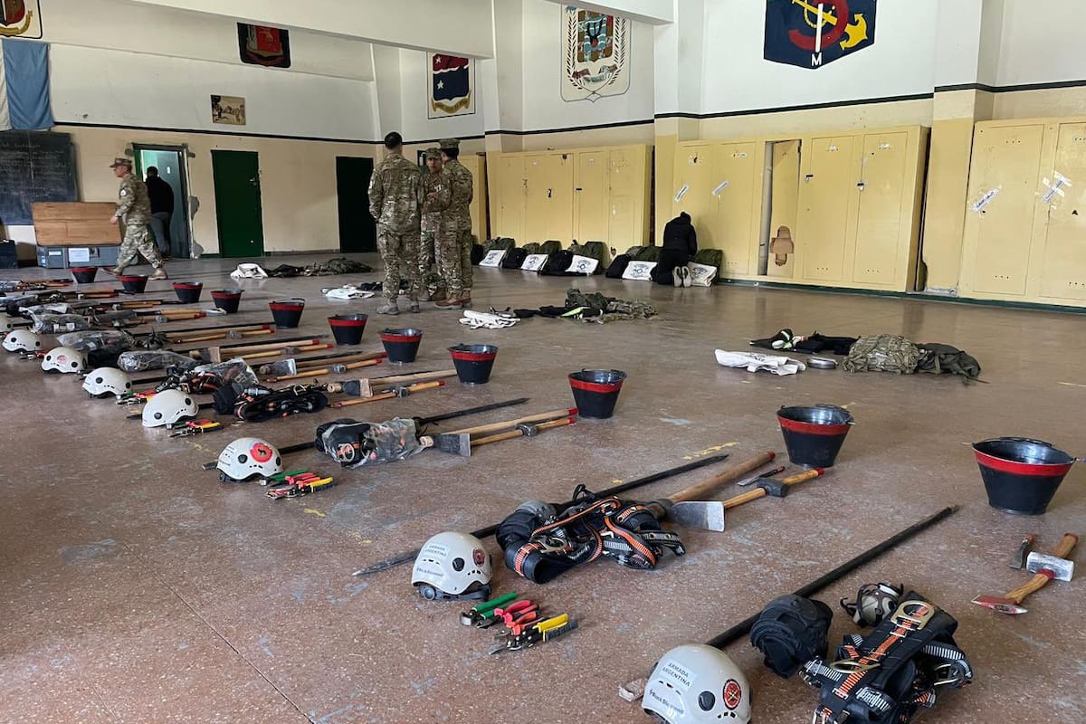 Parte de la dotación del Ministerio de Defensa (Foto: Ministerio de Defensa)