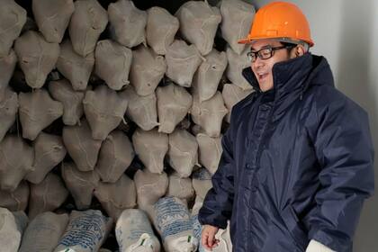 Parte de la mercadería que llegará a Japón