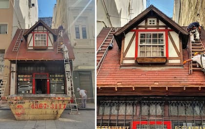 Parte de la remodelación de ABC fue cambiar el color del tejado