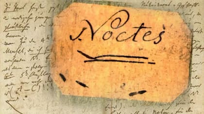 Parte de las notas de Lichtenberg (Crédito: BBC Mundo)