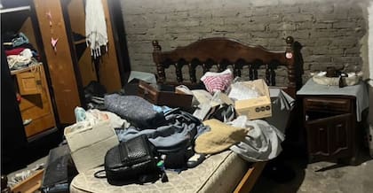 Parte de lo secuestrado durante el allanamiento de la Policía de la Ciudad para detener a una viuda negra