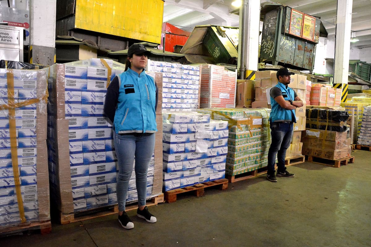 Parte de los medicamentos secuestrados