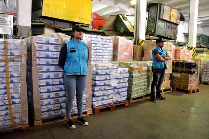 Parte de los medicamentos secuestrados