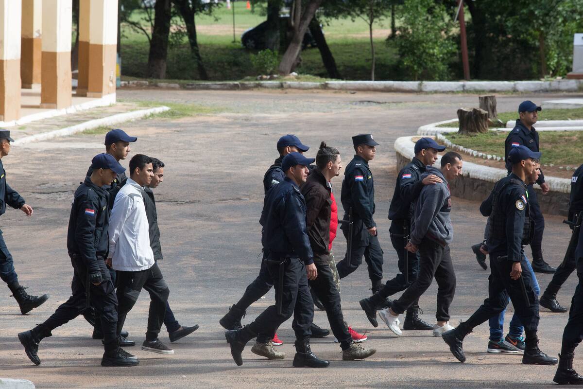 Parte de los peligrosos presos que se fugaron de la cárcel de Misiones, Paraguay, muchos de ellos, vinculados con el PCC