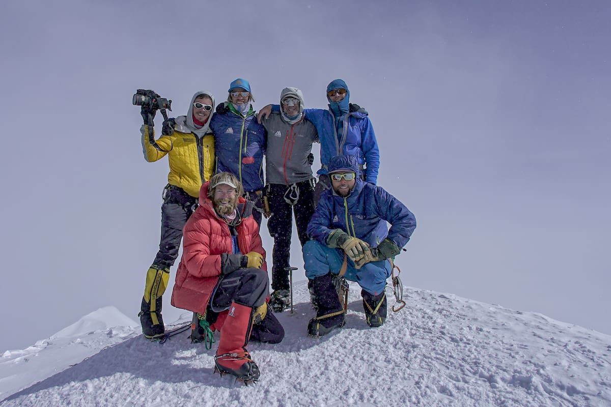 Parte de un equipo de realizadores extremos