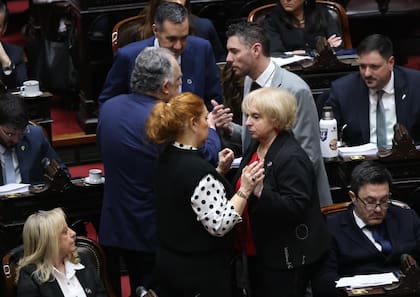 Parte del bloque libertario y sus aliados de Pro