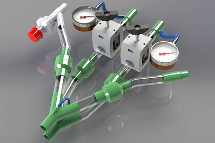 Parte del desafío fue hacer el diseño con elementos analógicos, para simplificar su construcción y abaratar costos