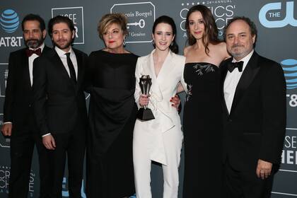 Parte del elenco de la ganadora serie The Marvelous Mrs. Maisel