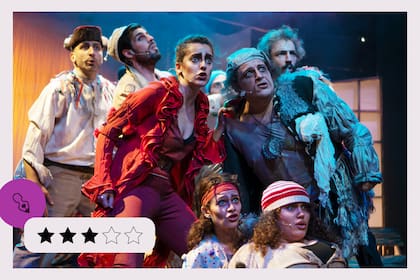 Parte del elenco de Revelación, exponente del nuevo musical porteño