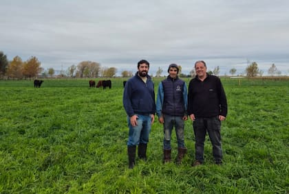 Parte del equipo del INTA que realizó la investigación