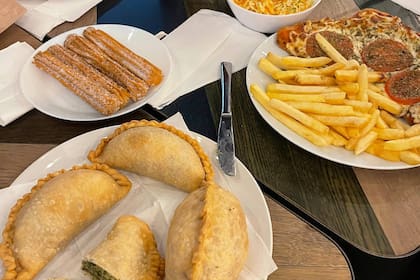 Parte del menú que ofrecen en su restaurante