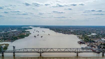 Parte del plan era enviar agua hacia el sur a través del río Volga