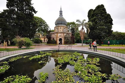 Parte del sector que se abrirá al público y que intenta reflejar el concepto de todo el Ecoparque, con menos animales y mayor cantidad de espacio verde