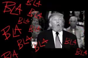 Parte del spot del equipo de Biden contra Trump, que se transmite por televisión y redes sociales, y lleva el nombre de “¡Gooaall!"