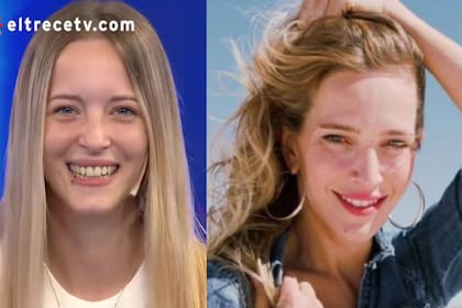 Participante parecida a Luisana Lopilato. (Crédito: captura video de El Trece)