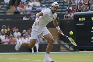 Pella-Cilic, Wimbledon: la lluvia frenó el partido del bahiense y el croata