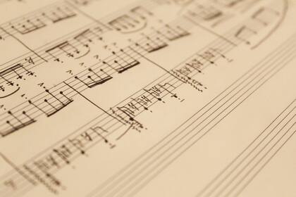 Partitura de Beethoven