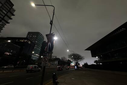 Pasadas las 9.30, el cielo se oscureció en gran parte del conurbano y la Ciudad