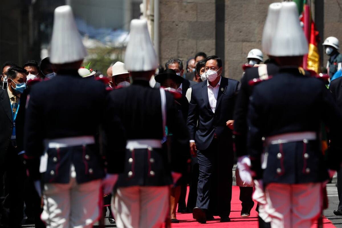 Pasado el predominio conservador, el progresismo regional está volviendo a empezar (en la foto, el presidente boliviano Luis Arce)