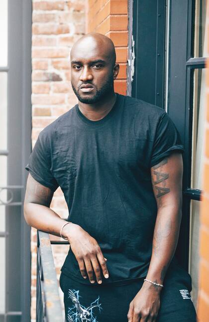 PASADO Y PRESENTE: Abloh desembarcó en la moda proveniente de la música
