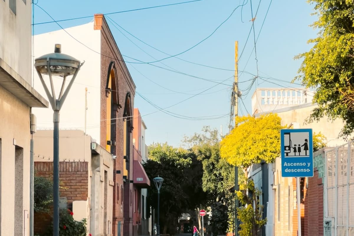 Pasaje Enrique Granvielle en el barrio Villa Santa Rita
