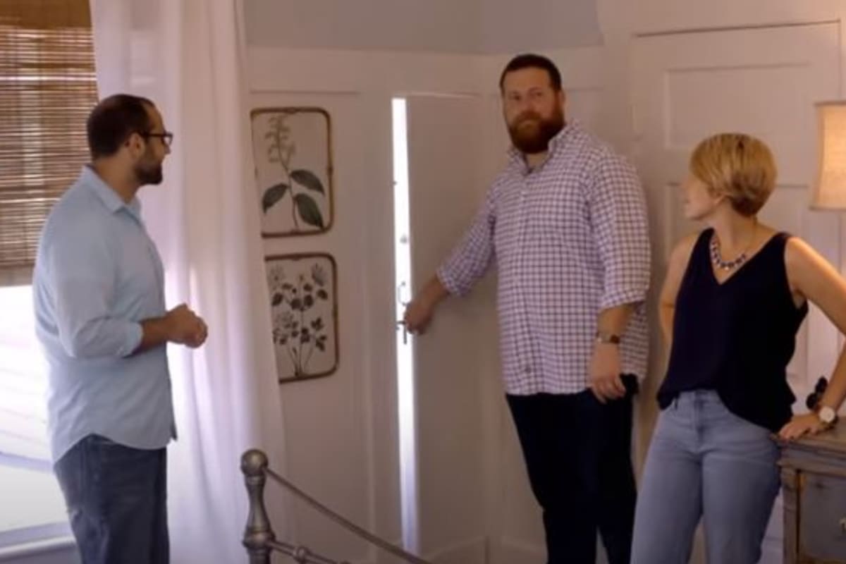 Pasaje secreto. Imagen: HGTV