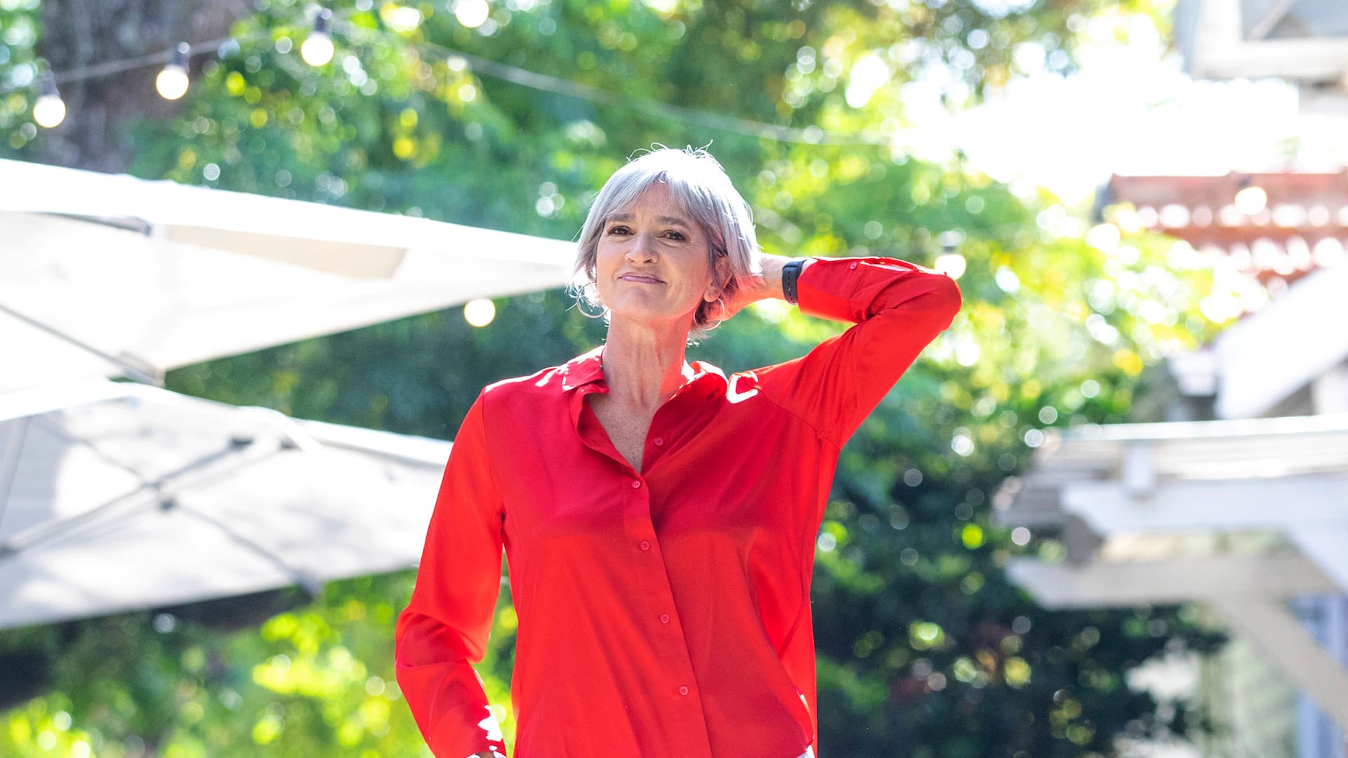 Pasan los años y Teresa Garbesi no deja de lado ni la esencia ni la elegancia que marcaron su carrera