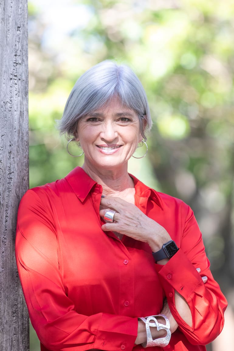 Pasan los años y Teresa Garbesi no deja de lado ni la esencia ni la elegancia que marcaron su carrera
