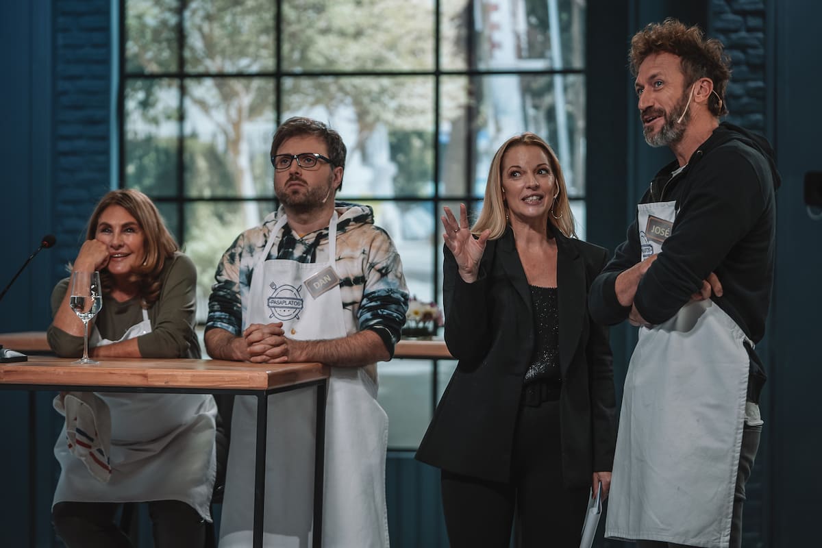 Pasaplatos Famosos 2: entre el fastidio de Dan Breitman y el accidente de Silvia Fernández Barrio, comenzó la nueva competencia gastronómica con celebridades