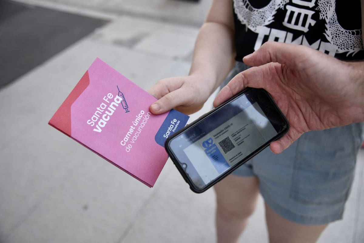 Pase sanitario en Rosario