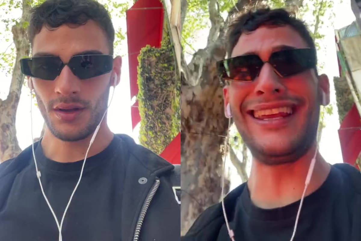 Paseaba por Palermo y se topó con algo que lo dejó sin palabras