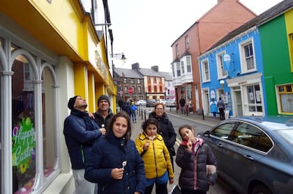 Paseo con amigos.