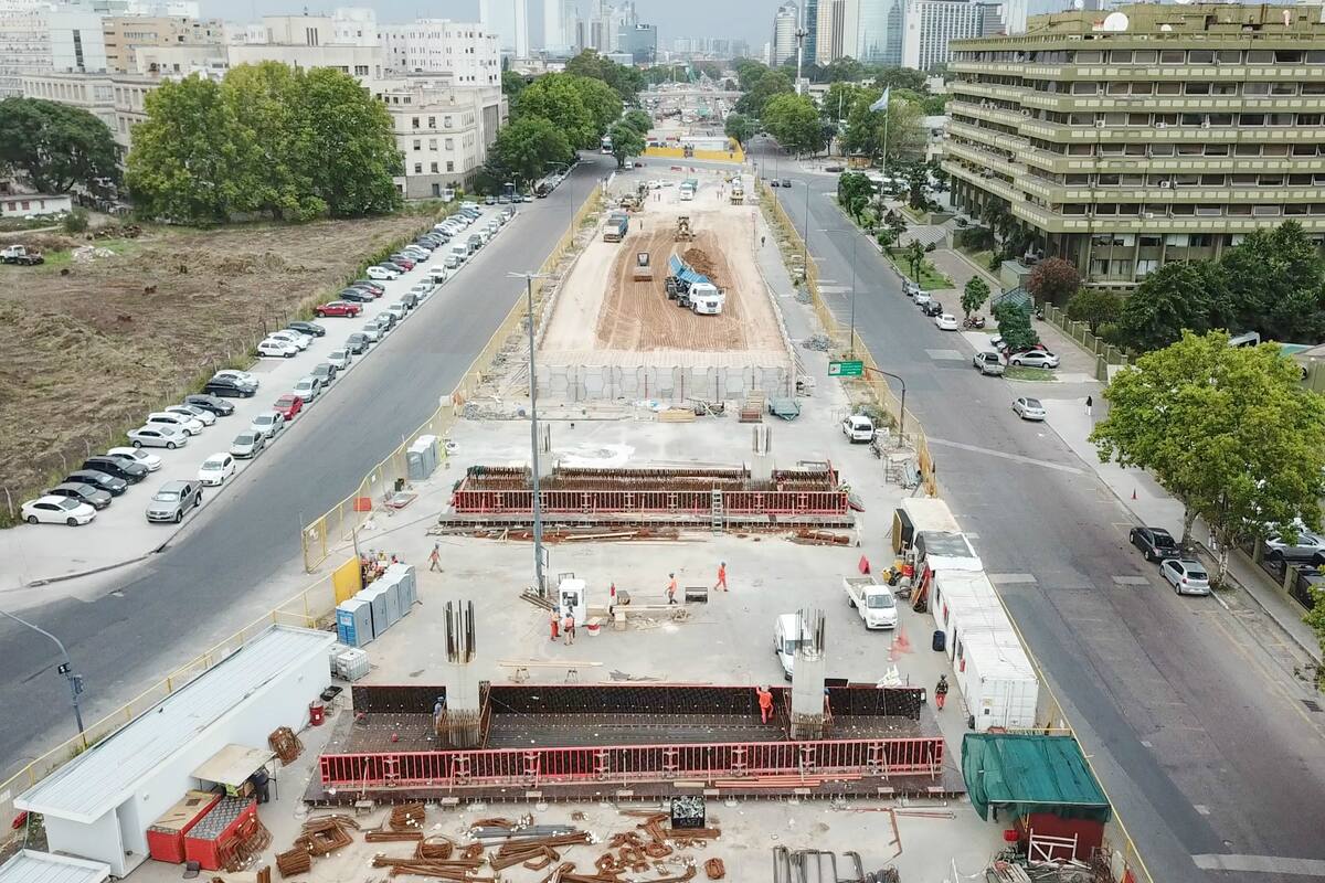 Paseo del Bajo: Tramo A - Viaductos