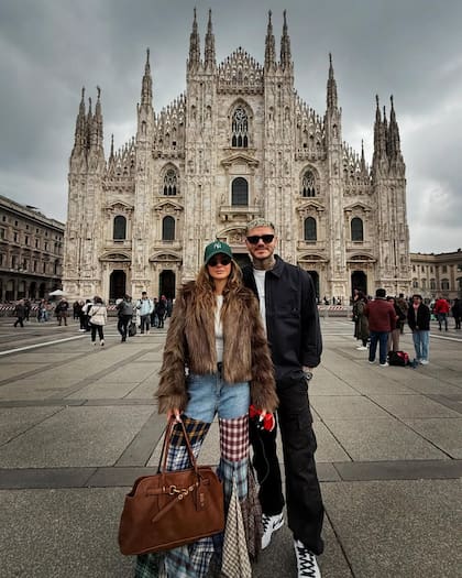 Paseos, fotos y lujo: la China Suárez y Mauro Icardi comparten su estadía en Milán (Captura: Instagram @sangrejaponesa)