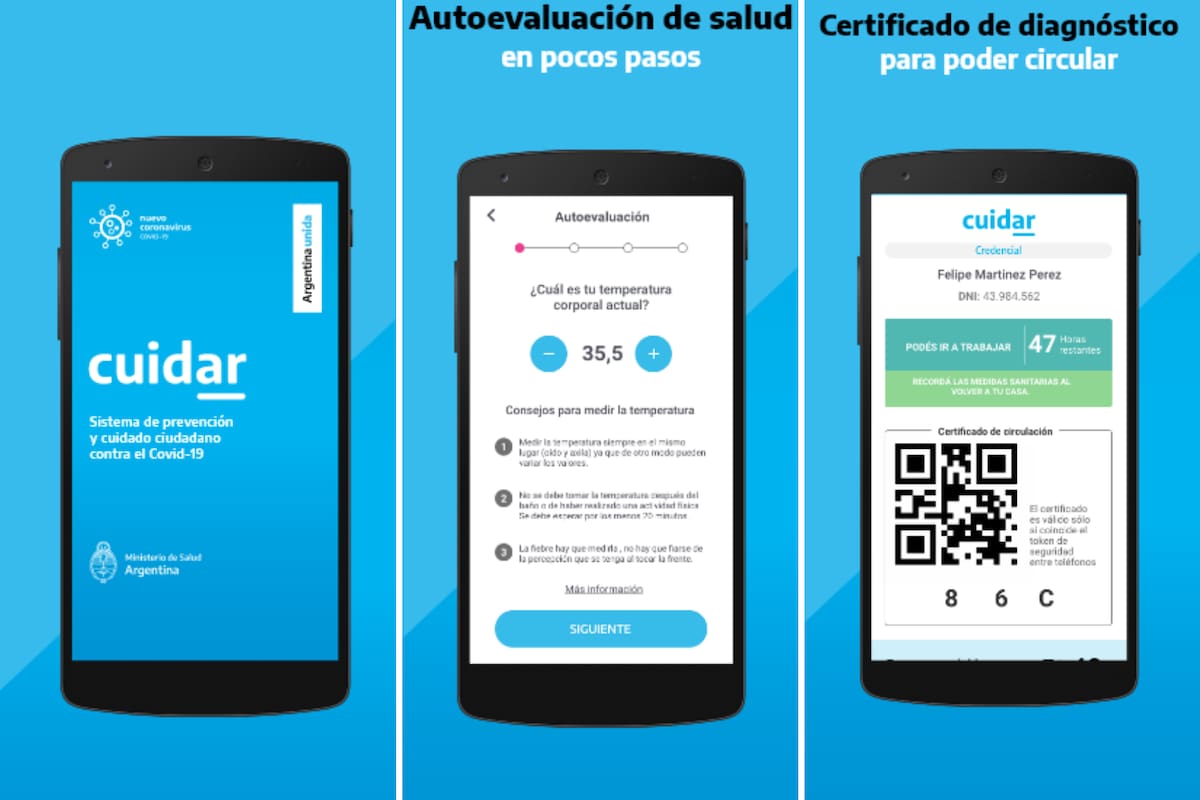 Paso a paso, cómo usar la app Cuidar, obligatoria para quienes vuelvan a trabajar durante la cuarentena por coronavirus