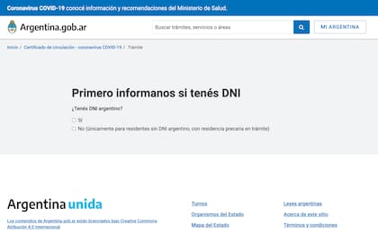 Paso a paso para tramitar el permiso de circulación durante la cuarentena