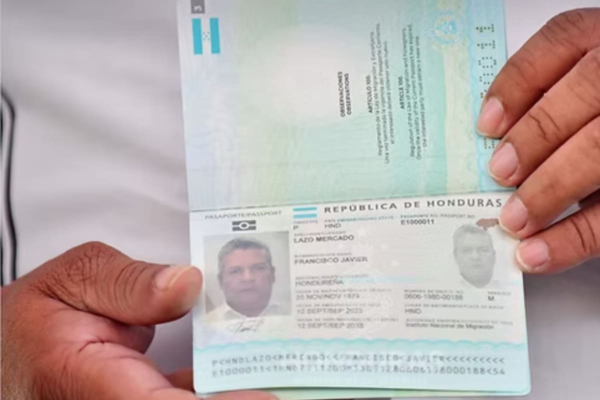 Pasos para tramitar el pasaporte hondureño en Estados Unidos (Secretaría de Estado de la Presidencia)