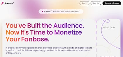 Passes le permite a los influencers sumar ingresos con contenido exclusivo a sus fanáticos
