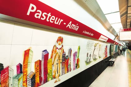 Pasteur-AMIA, de la línea B, es una de las 10 estaciones del subte que reabrirán el 7 de septiembre
