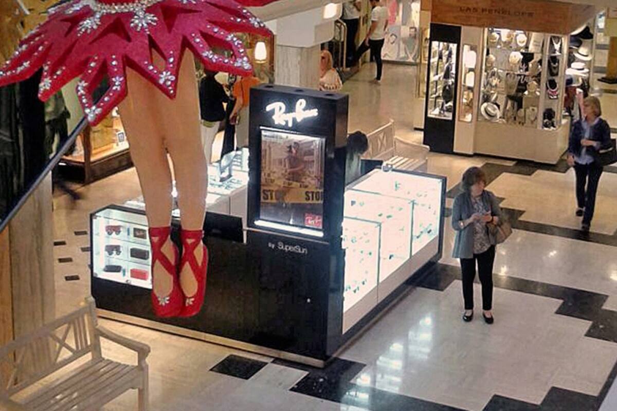 Patio Bullrich, un día de liquidación, la semana pasada