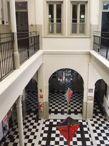 Patio de la escuela museo Urquiza