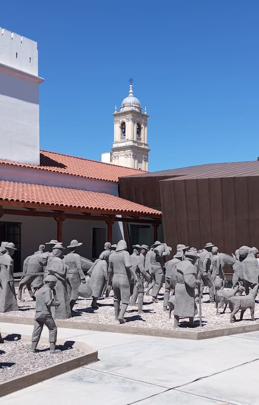 Patio del Éxodo en el Cabildo jujeño