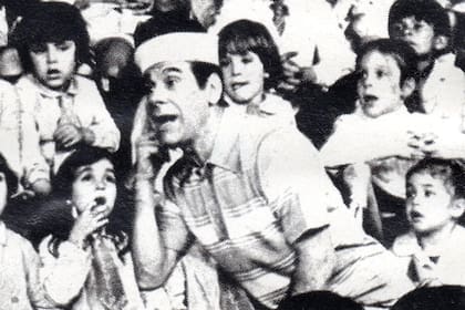 Pato Carret, en la época que trabajó para el público infantil