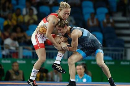 Patricia Bermúdez la luchadora argentina que fue bronce en Rio 2016