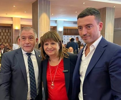 Patricia Bullrich con Juez y De Loredo